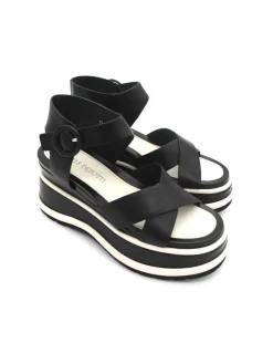 Sandalo pelle donna EQ1403X Adele Dezotti Black<Adele Dezzotti Clearance