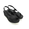Sandalo pelle donna 2079 Jil Nero<Gianmarco Sorelli Best