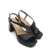 Sandalo pelle donna 2132 Nora Blu<Gianmarco Sorelli Clearance
