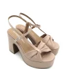 Sandalo pelle donna 2121 Gioia Cipria<Gianmarco Sorelli New