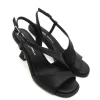 Sandalo pelle donna 2132 Lia Nero<Gianmarco Sorelli Fashion
