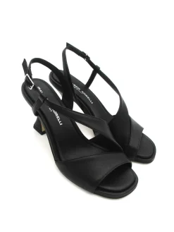 Sandalo pelle donna 2132 Lia Nero<Gianmarco Sorelli Fashion