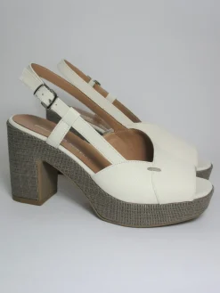 Sandalo pelle donna 2011 Panna<Gianmarco Sorelli Sale