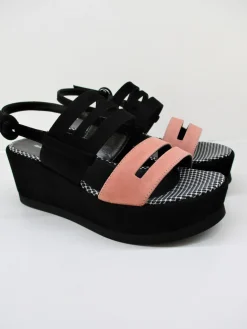 Sandalo pelle donna 2031 Jil nero<Gianmarco Sorelli Best