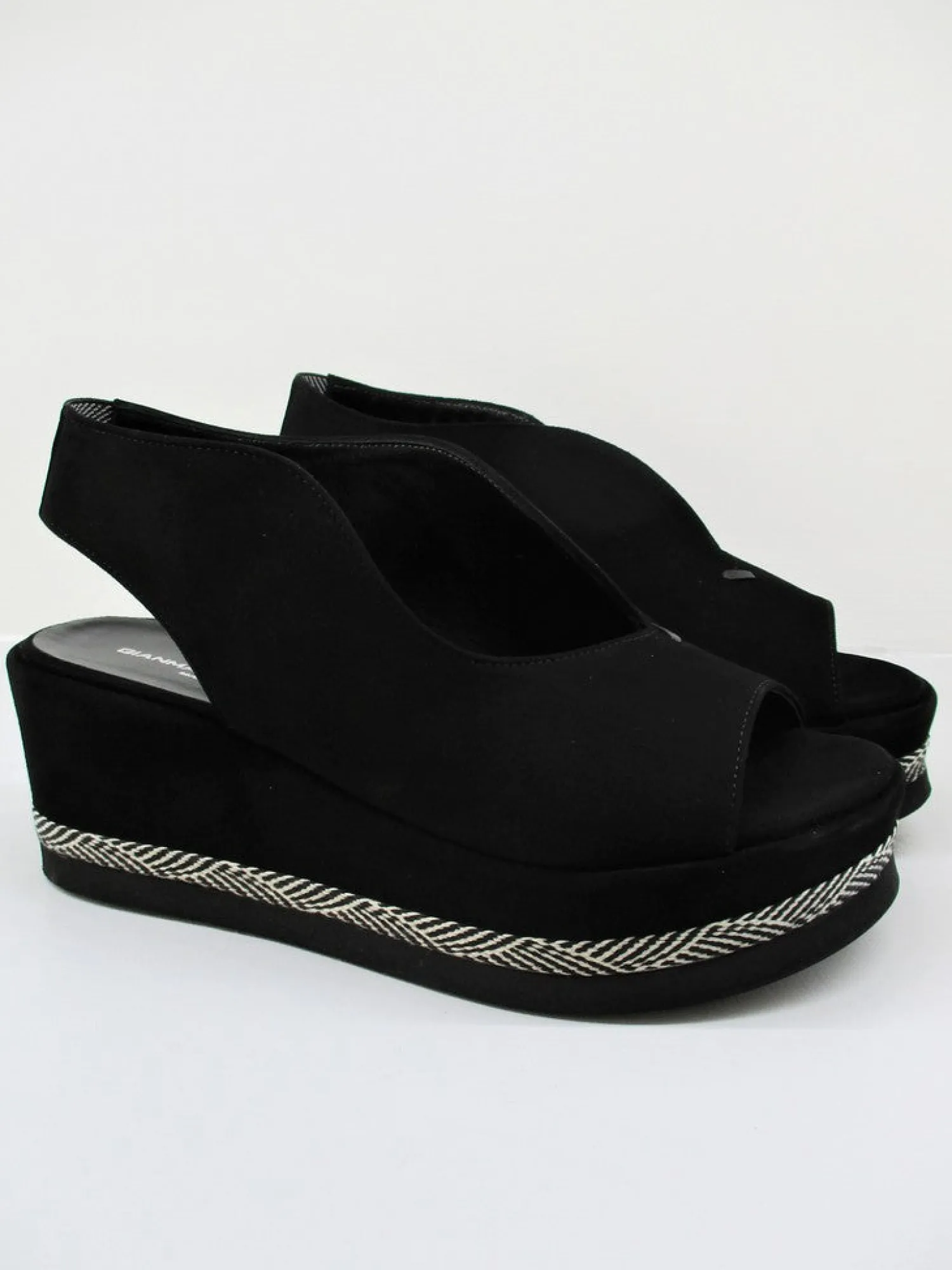 Sandalo pelle donna 2006 Jil nero<Gianmarco Sorelli Online