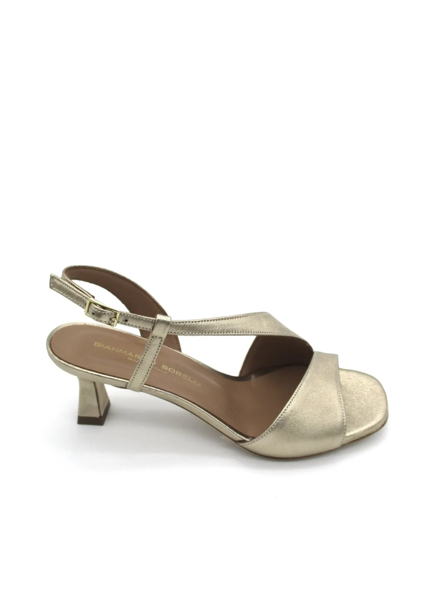 Sandalo pelle donna Lola Laminato - 2132 -<Gianmarco Sorelli Clearance