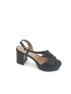 Sandalo pelle donna 2132 Nora Blu<Gianmarco Sorelli Clearance