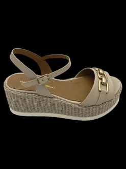 Sandalo pelle donna Jil softy Kiss - 2245 -<Gianmarco Sorelli Online