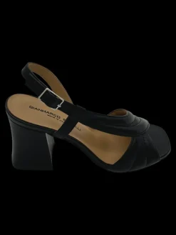Sandalo pelle donna Alba Black - 2169 -<Gianmarco Sorelli Fashion