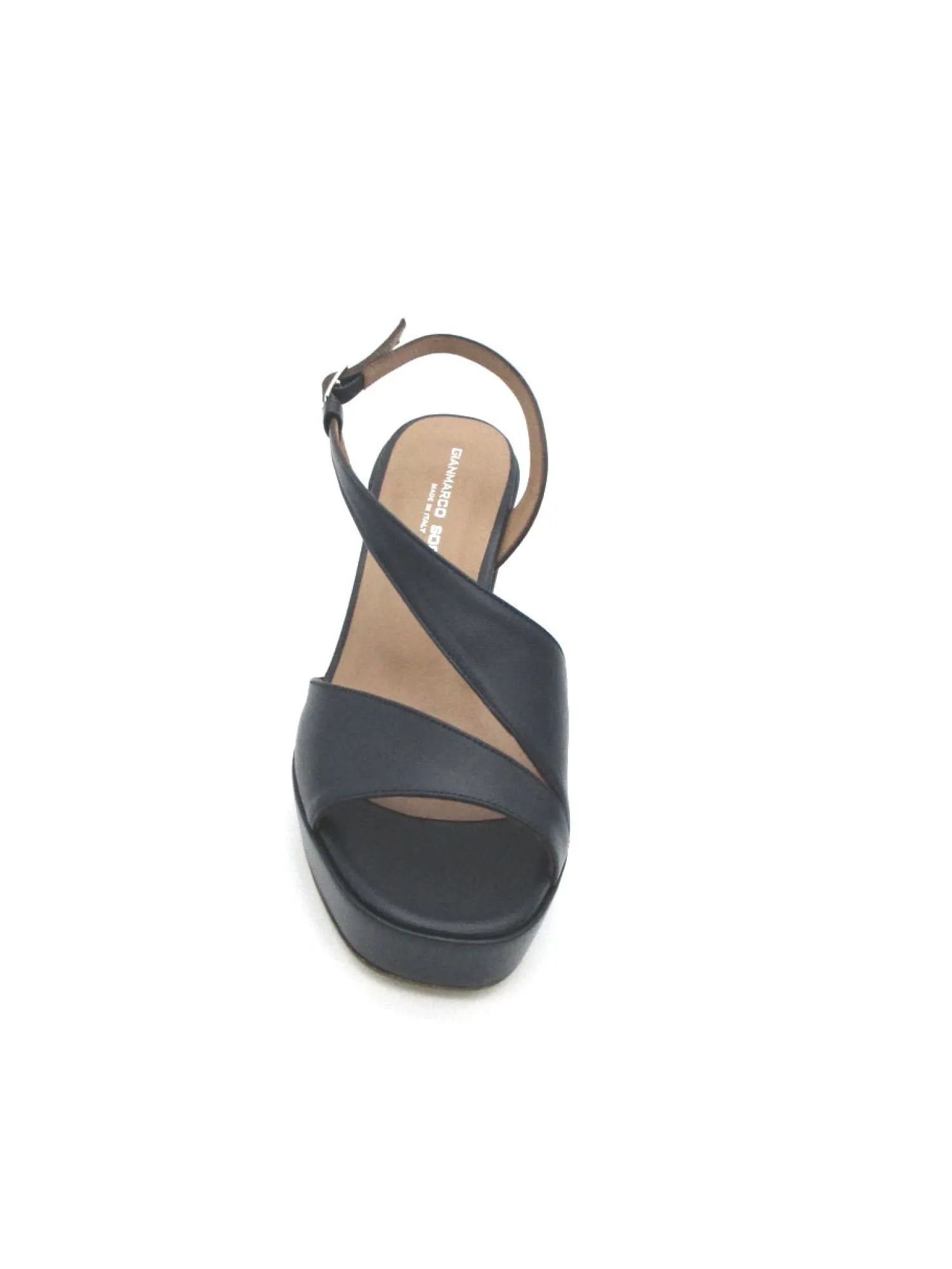 Sandalo pelle donna 2132 Nora Blu<Gianmarco Sorelli Clearance