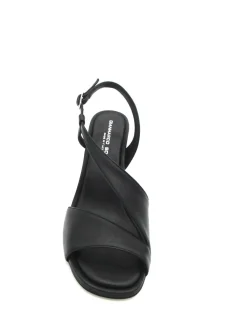 Sandalo pelle donna 2132 Lia Nero<Gianmarco Sorelli Fashion