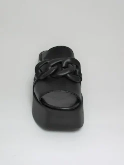 Sandalo pelle donna 2953/OPAK Nero<Gianmarco Sorelli Discount