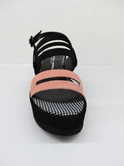 Sandalo pelle donna 2031 Jil nero<Gianmarco Sorelli Best