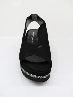 Sandalo pelle donna 2006 Jil nero<Gianmarco Sorelli Online