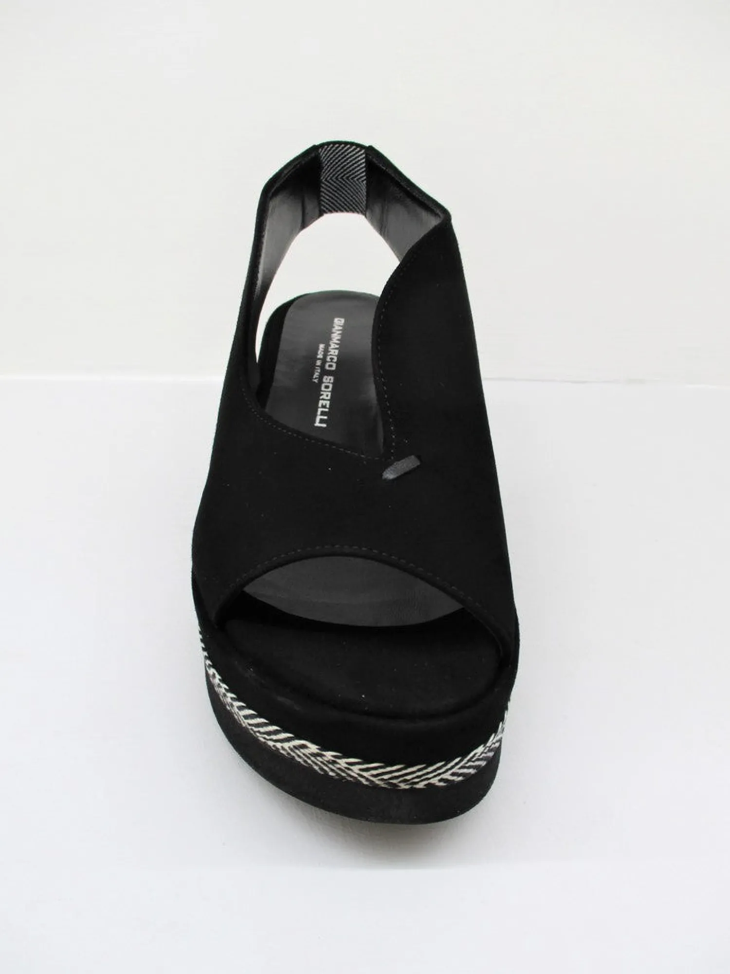 Sandalo pelle donna 2006 Jil nero<Gianmarco Sorelli Online