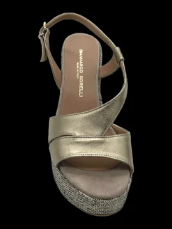 Sandalo pelle donna Laminato wash Alba - 2815 -<Gianmarco Sorelli Sale