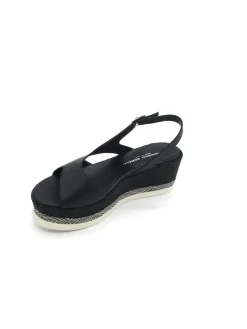 Sandalo pelle donna 2079 Jil Nero<Gianmarco Sorelli Best