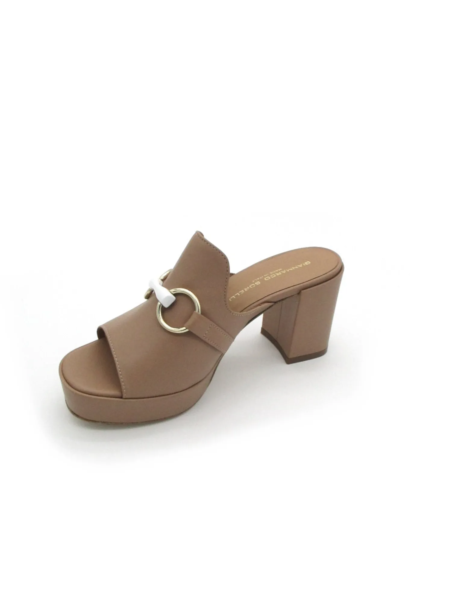 Sandalo pelle donna 2133 Nora Antilope<Gianmarco Sorelli New