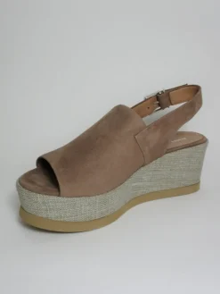 Sandalo pelle donna 2054 Taupe<Gianmarco Sorelli Best