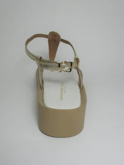Sandalo pelle donna 2070 Platino<Gianmarco Sorelli New