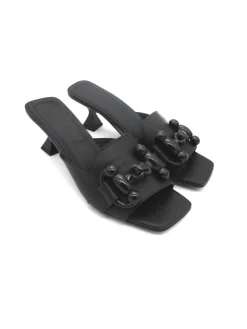 Sandalo pelle donna Janet & Janet Ada 3303 Nero<Janet Sport Online