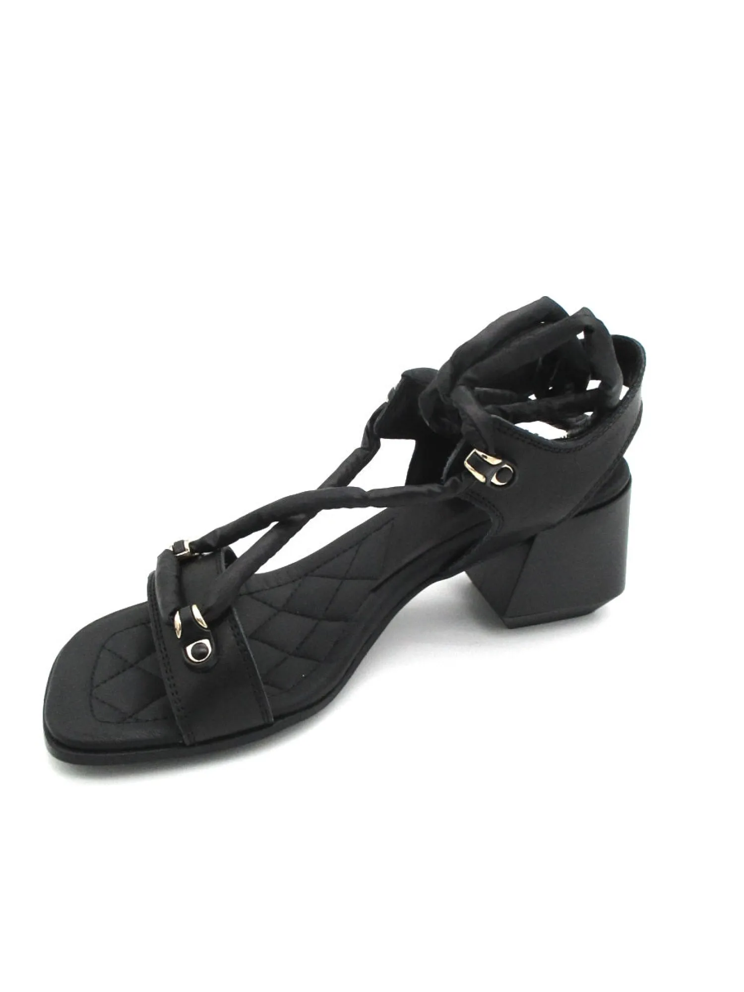 Sandalo pelle donna Janet & Janet 3283 Adriana Nero<Janet Sport Clearance