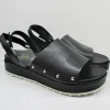 Sandalo pelle donna M06017 nero<Mjus Hot