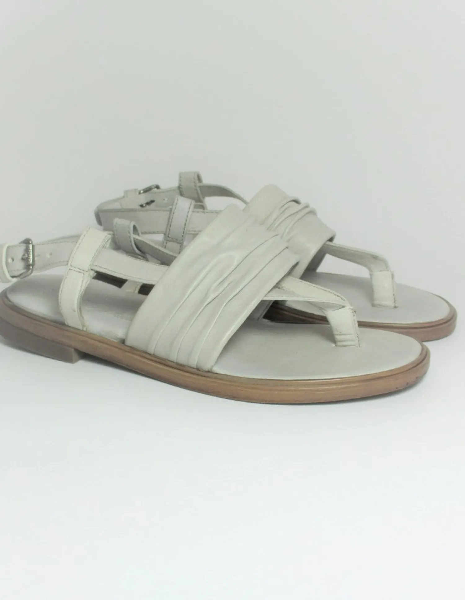 Sandalo pelle donna M05064 Grigio<Mjus Discount
