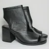 Sandalo pelle donna P04001 nero<Mjus Best