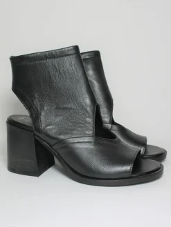 Sandalo pelle donna P04001 nero<Mjus Best