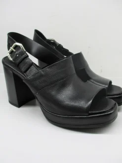 Sandalo pelle donna M16005 nero<Mjus Best