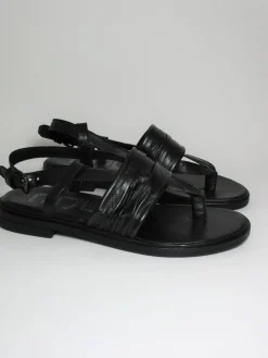 Sandalo pelle donna M05064 Nero<Mjus Discount