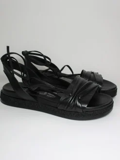 Sandalo pelle donna m92014 Nero<Mjus Fashion