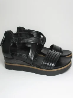 Sandalo pelle donna 866063 Nero<Mjus Best