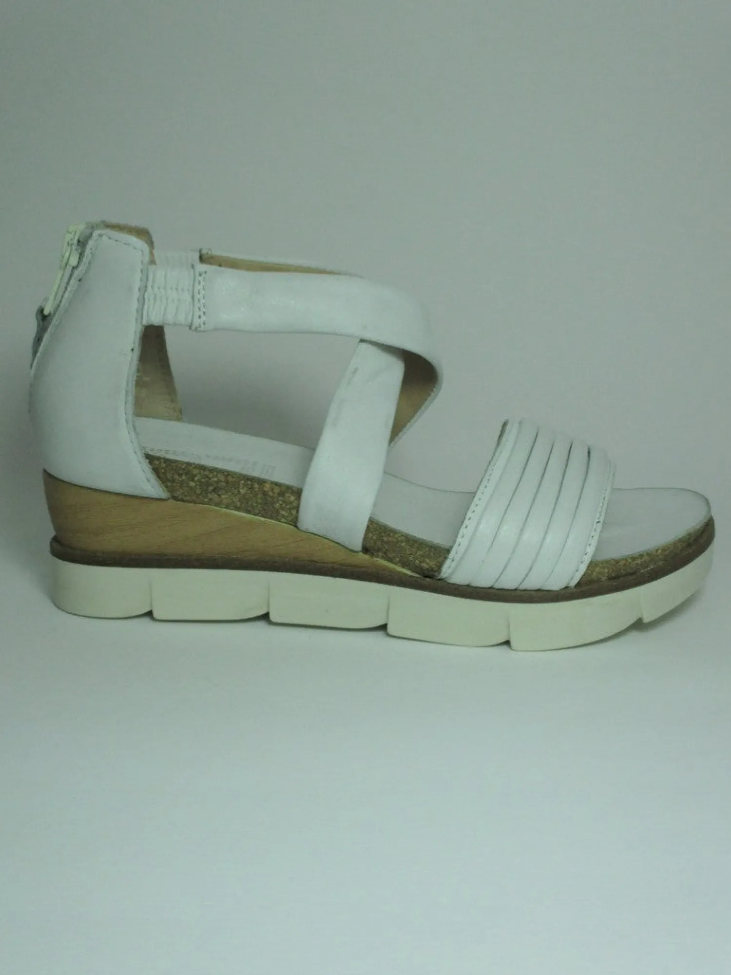 Sandalo pelle donna 866063 Bianco<Mjus Outlet