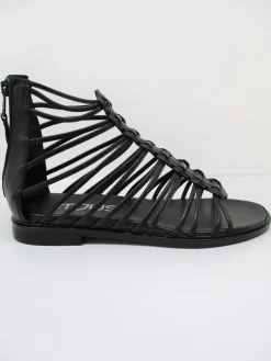 Sandalo pelle donna M05038 nero<Mjus Sale