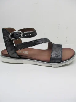 Sandalo pelle donna 740019 blu<Mjus Online