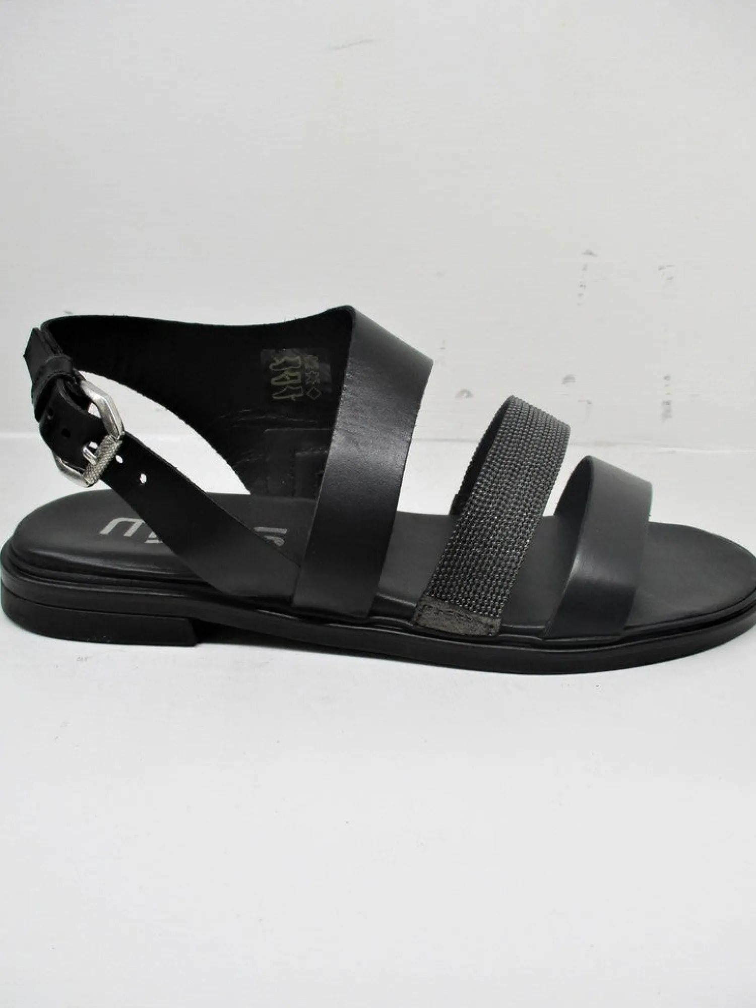 Sandalo pelle donna M05031 nero<Mjus Best