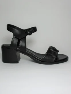 Sandalo pelle donna P09002 nero<Mjus New