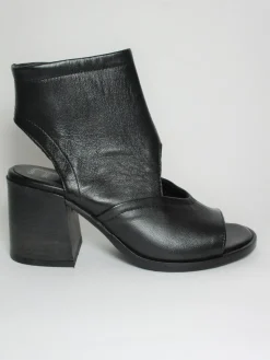 Sandalo pelle donna P04001 nero<Mjus Best