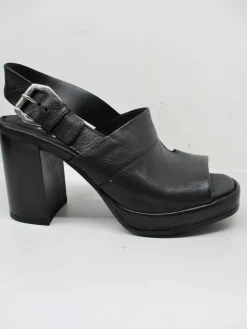 Sandalo pelle donna M16005 nero<Mjus Best