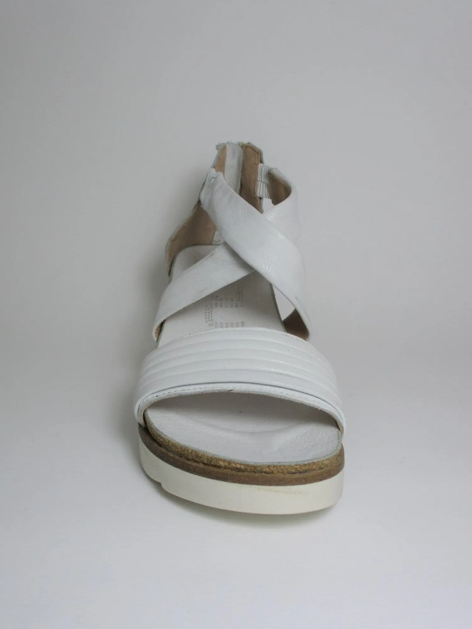 Sandalo pelle donna 866063 Bianco<Mjus Outlet