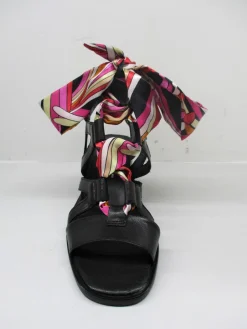 Sandalo pelle donna M09007 nero<Mjus Sale