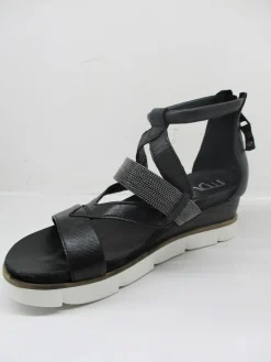 Sandalo pelle donna 866054 nero<Mjus Fashion