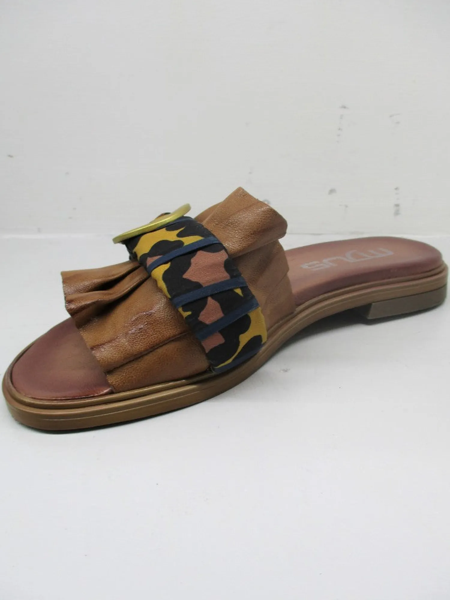 Sandalo pelle donna M05028 cuoio<Mjus Clearance