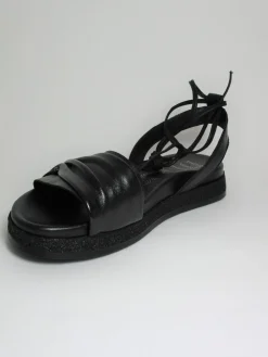 Sandalo pelle donna m92014 Nero<Mjus Fashion