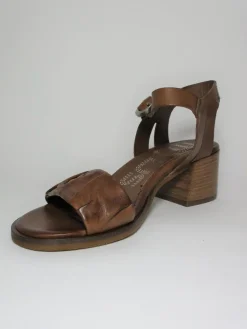 Sandalo pelle donna P09002 cuoio<Mjus Fashion