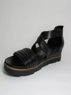 Sandalo pelle donna 866063 Nero<Mjus Best