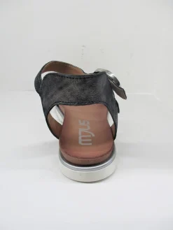 Sandalo pelle donna 740019 blu<Mjus Online