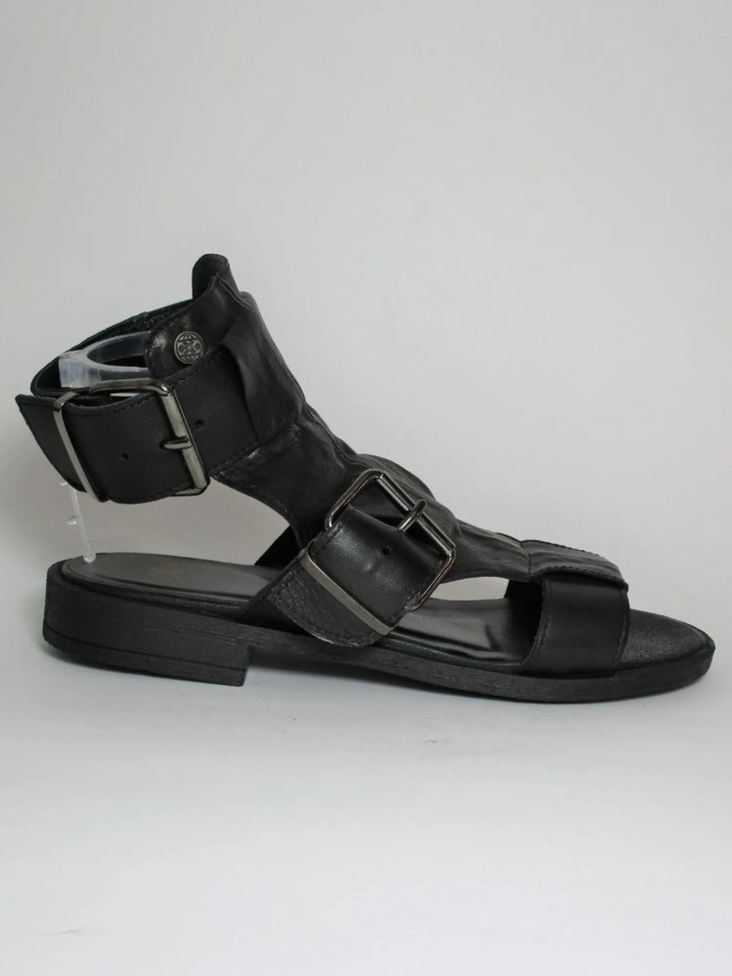 Sandalo pelle donna Julia 1056 Nero<Oxs Online